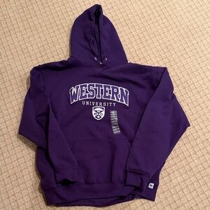 Russell Athletic Purple Western University Hoodie